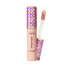 tarte shape tape front packaging showing tube and cap, highlights durable design