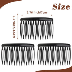 TaShow close-up of 14 teeth detail demonstrating secure grip on fine hair