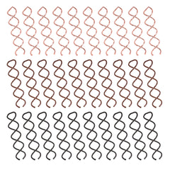 TaShow front packaging showing 30 spiral hair pins and color mix benefits