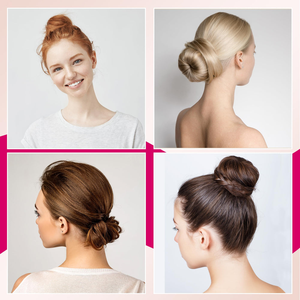 TaShow lifestyle wedding updo held by spiral pins for elegant long-lasting style