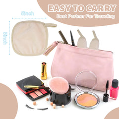 TaShow cloth removing eye makeup showing gentle, effective cleanup