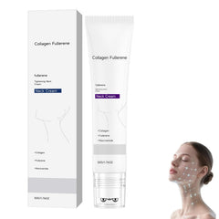 Tasunte neck cream front pump showing neat packaging and easy dispense benefit