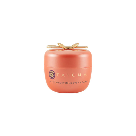 TATCHA jar front view showing elegant packaging and brightening benefit