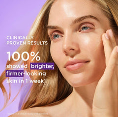 TATCHA Brightening Serum texture closeup illustrating lightweight, fast-absorbing finish
