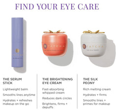 TATCHA product packaging label listing ingredients and clean skincare benefit