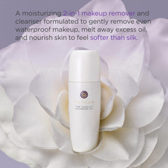 Tatcha Pure One Step close-up showing lightweight cleanser that removes makeup