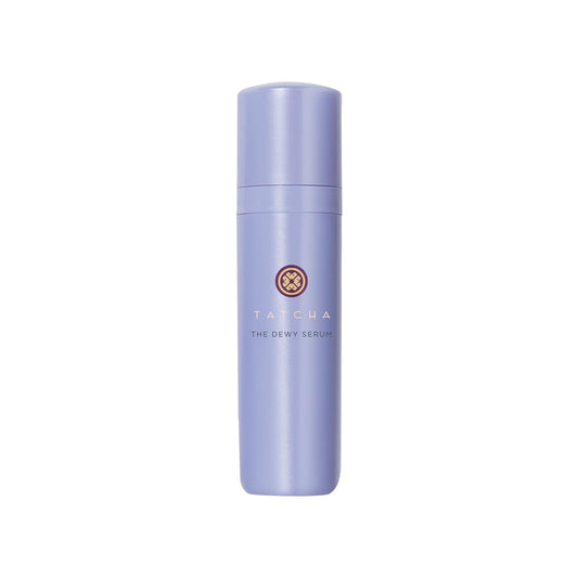 TATCHA Dewy Serum front bottle view showing elegant packaging and hydrating benefit
