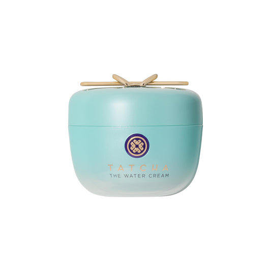 TATCHA front jar showing elegant packaging and immediate hydration benefit