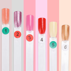 Tbestmax three-coat comparison on swatches showing opacity differences