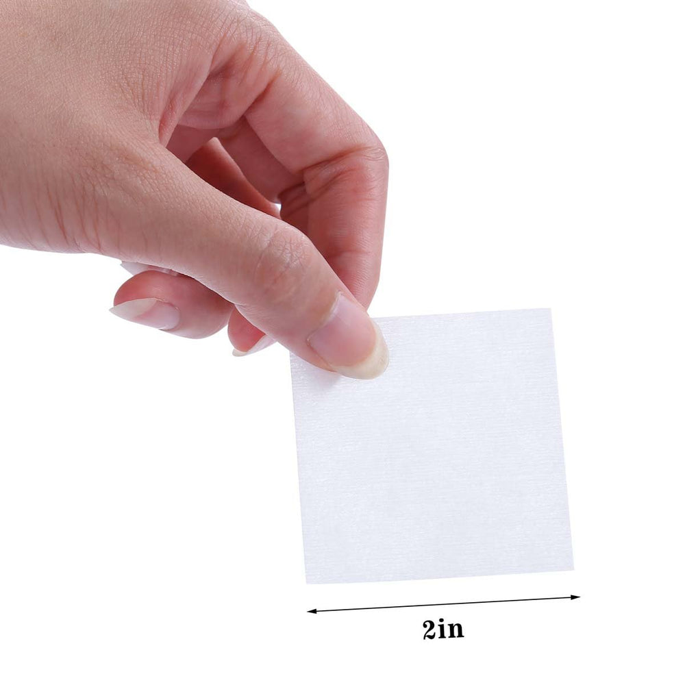 Tbestmax stacked lint-free wipes closeup highlighting smooth, fiberless surface
