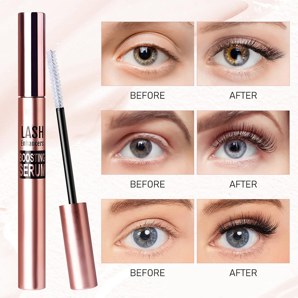 Tbexem Daislashes serum texture droplet on fingertip highlighting lightweight, nourishing formula