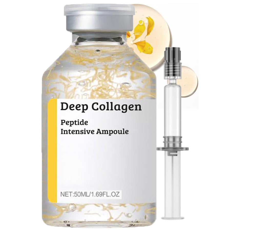 TDBFD ampoule front packaging showing sleek bottle and brand benefits