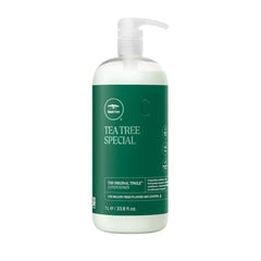 Tea Tree front packaging showing bottle and label benefits