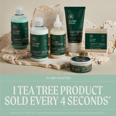 Tea Tree in a bathroom setting evoking relaxing aromatherapy benefits
