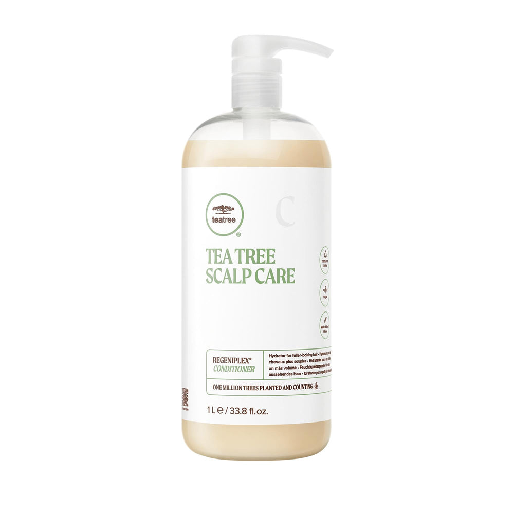 Tea Tree regeniplex front bottle showing label and size for easy identification