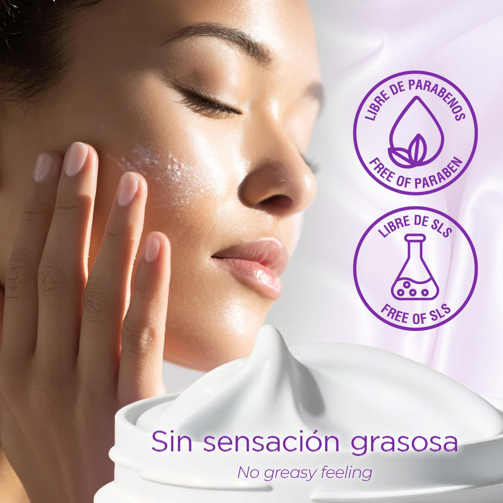 TEATRICAL cream used in morning routine showing natural glow and fresh finish