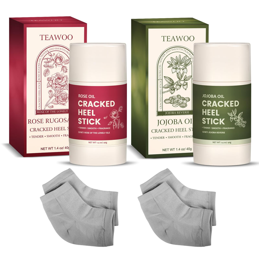 TEAWOO front packaging of 4-piece repair set showing contents and benefits