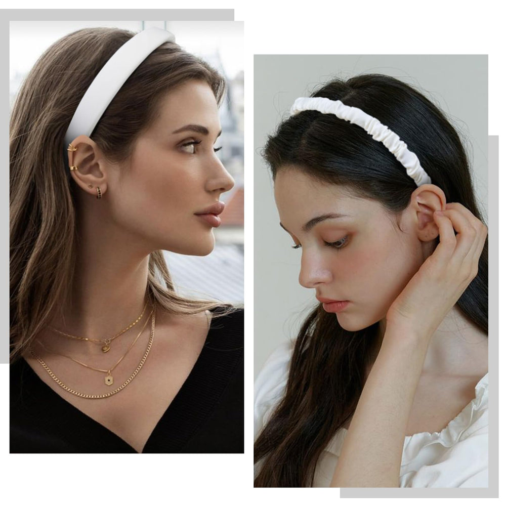 TEBIEKOY headband styled with wedding outfit showing bridal-ready elegance benefit