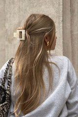 TEBIEKOY leopard clip holding a bun to add stylish accent and strong hold