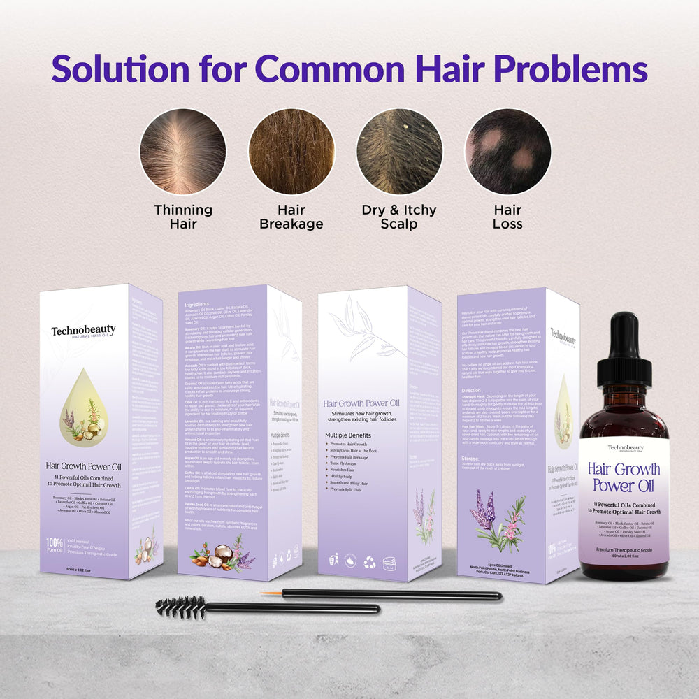 Technobeauty label close-up showing ingredient list, supports informed purchasing decisions