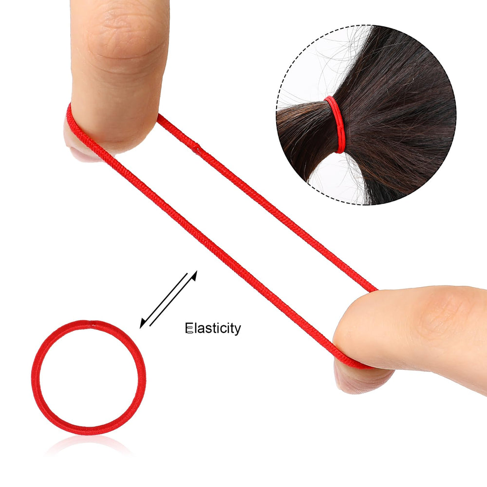 TecUnite worn in ponytail demonstrating secure hold during activity