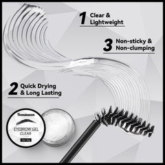 Teenanseen gel texture close-up highlights lightweight, non-sticky finish