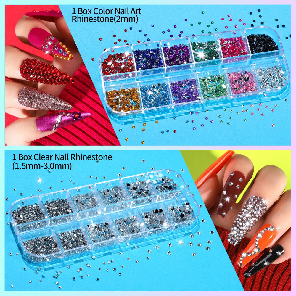 Teenitor 3D butterfly stickers applied on nail tip for delicate textured accents