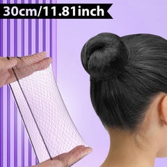 Teenitor U-style bobby pins and elastic bands laid out for secure hold