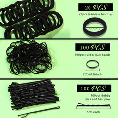 Teenitor bobby pins close-up showing waves and rounded tips for secure hold
