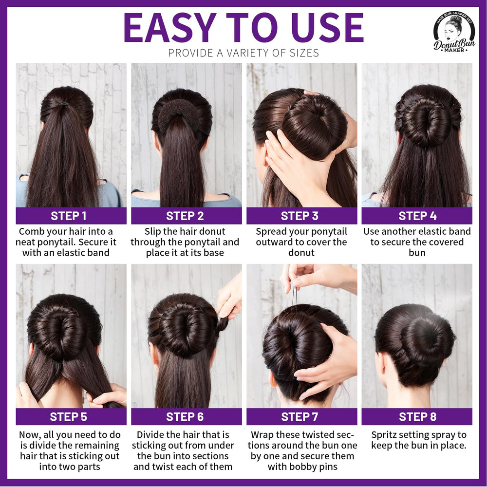 Teenitor bun maker used by a girl at dance class creating a secure ballet bun