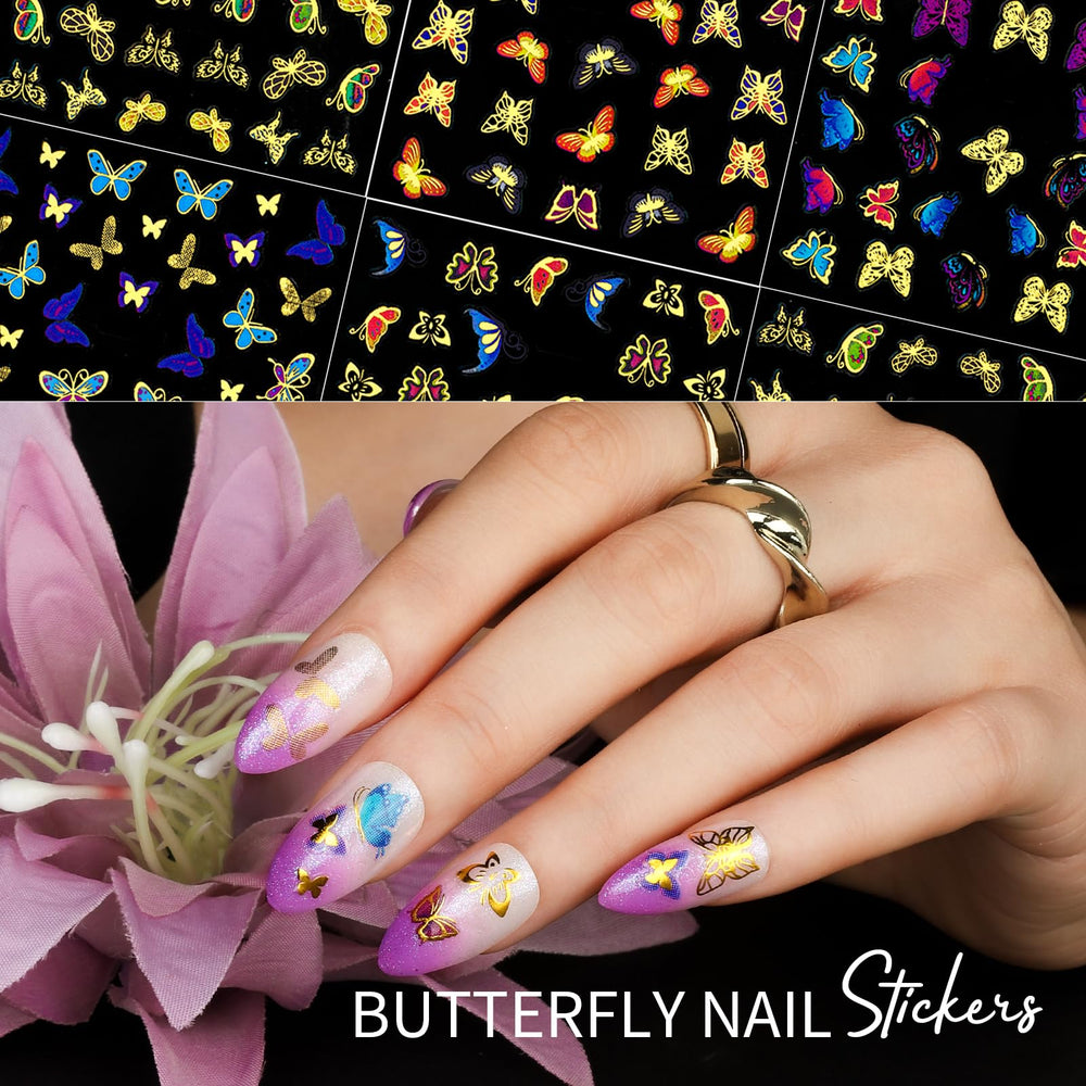 Teenitor sheet with butterflies and fruit showing playful motifs for kids