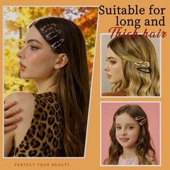 Teenitor barrettes clipped into hair demonstrating secure hold and tidy style benefit