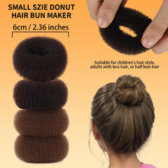Close-up of Teenitor mesh donut texture highlighting gentle grip for fine hair