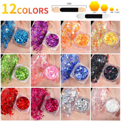 Teenitor gel texture close-up showing smooth glitter particles for even application