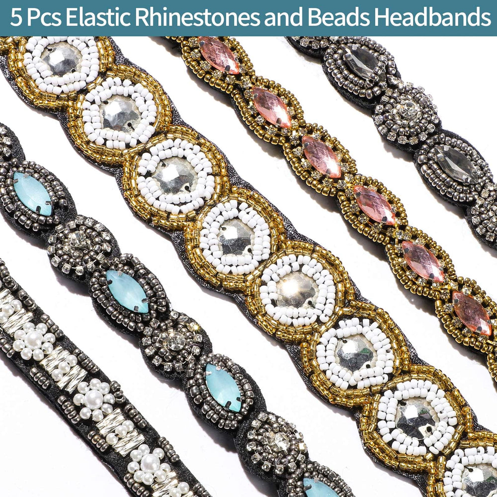 Teenitor close-up of rhinestones and beads highlighting craftsmanship and elegant shine