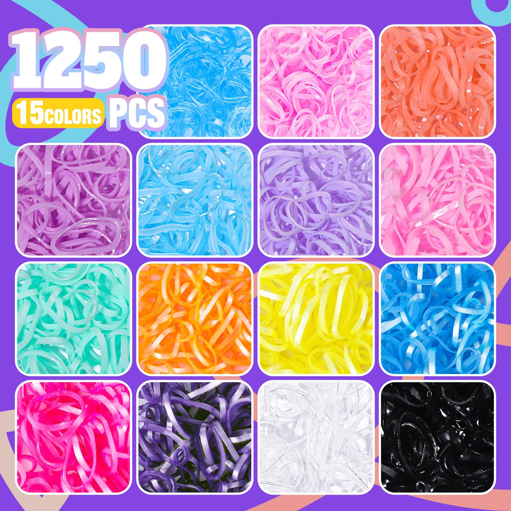 Teenitor colorful elastics close-up showing variety and secure gentle hold