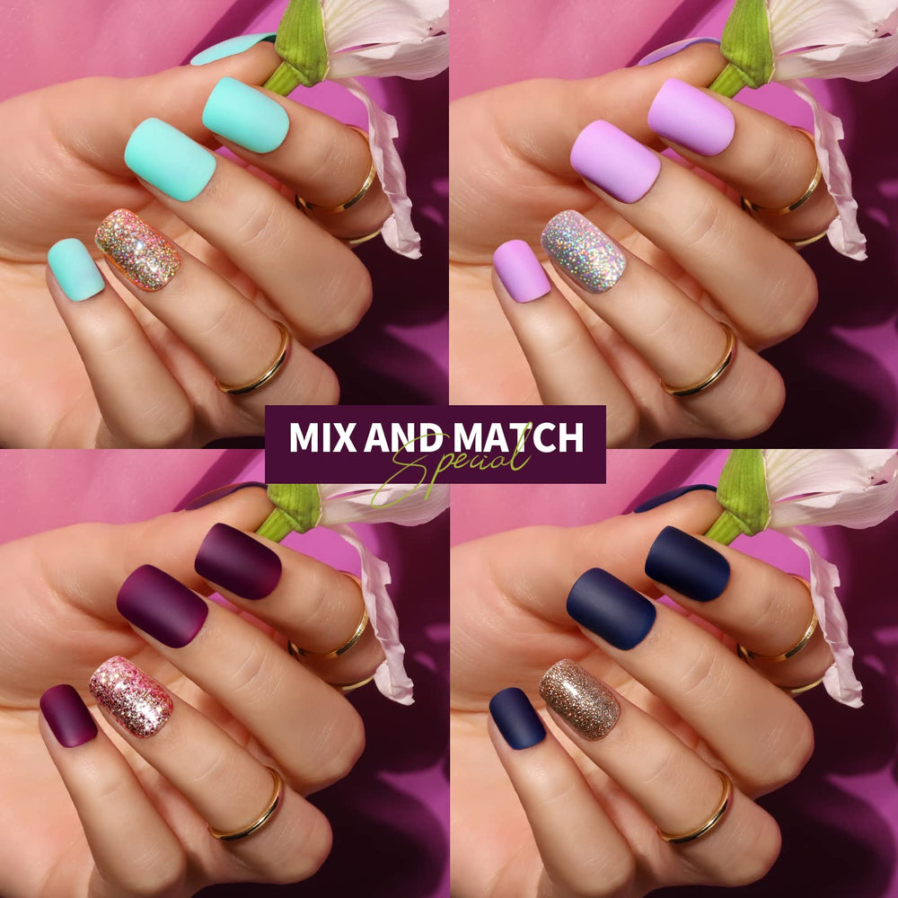 Teenitor French design label and short square tips for classic style