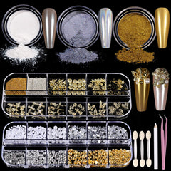 Teenitor kit front view showing powders and decoration boxes for versatile looks