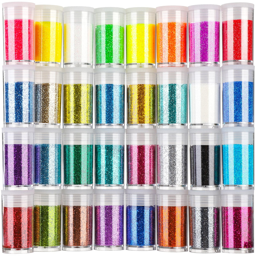 Teenitor front packaging showing 32 jars and clear labels for easy selection