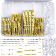 Teenitor front packaging showing blonde pins and clear bands for organized styling