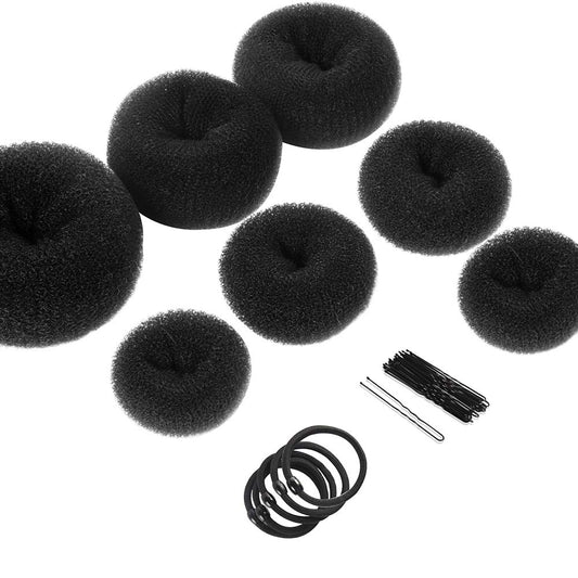 Teenitor front packaging showing full bun maker kit and included tools for quick styling