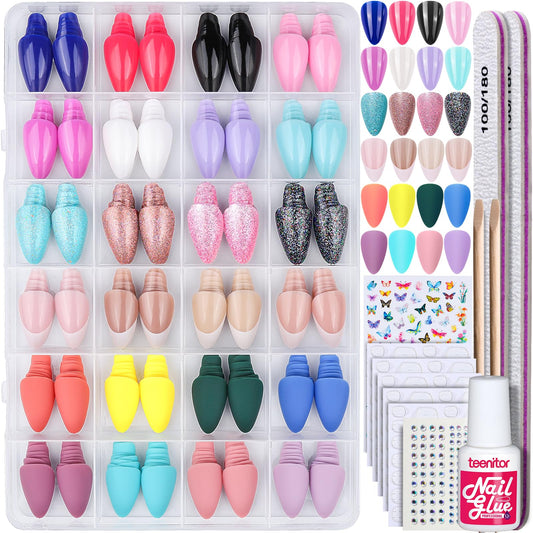 Teenitor front packaging showing full 576-piece kit and included tools for convenience