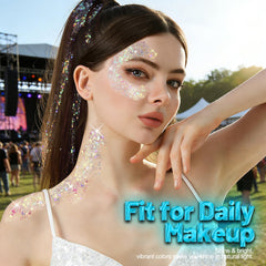Teenitor hair mermaid style with iridescent sparkle for eye-catching shine