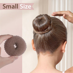 Teenitor invisible hair net being stretched to show 30cm edge and secure fit