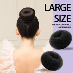 Teenitor bun maker used in wedding hairstyle for polished finish