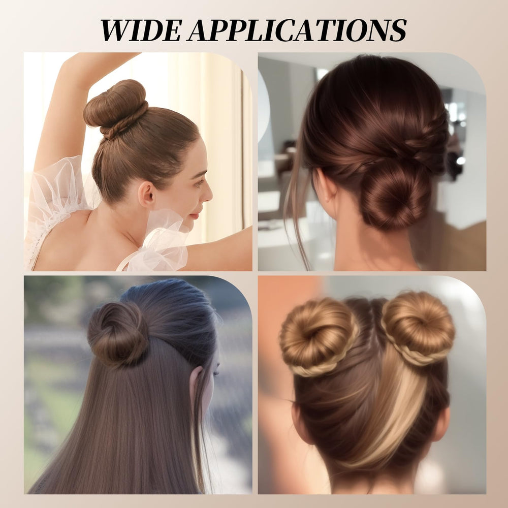 Teenitor invisible nets and bobby pins laid out for organized styling