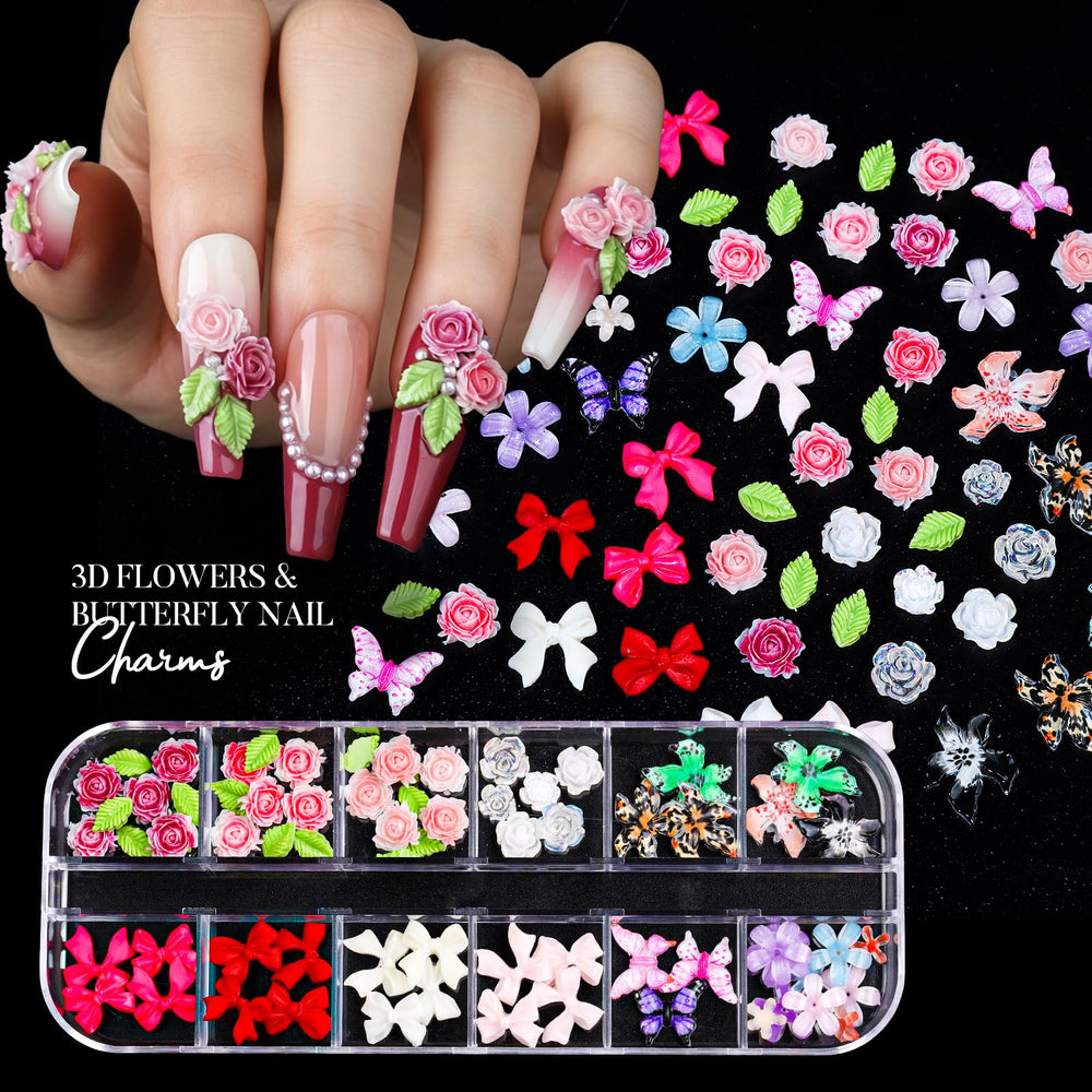 Teenitor ocean-themed charms detail with shells for beach-inspired nail designs