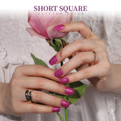 Teenitor nails laid out by size showing 12 sizes No.0–11 for accurate fit and matching pairs