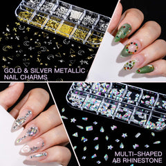 Teenitor rhinestones in assorted sizes providing sparkle and layering options