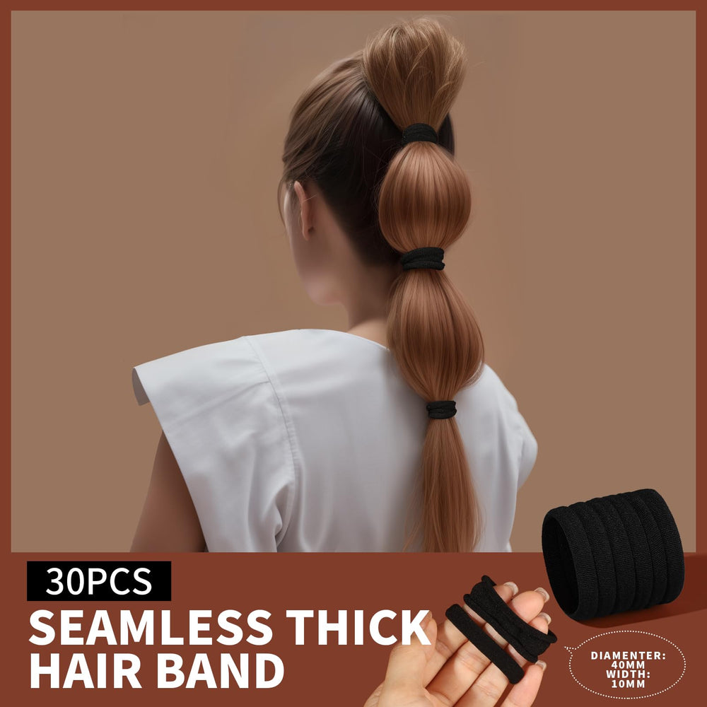 Teenitor seamless black ties texture showing thread-covered surface for gentle grip